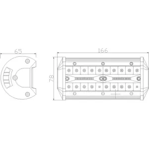 LED Panel 40 X LED Kmr11