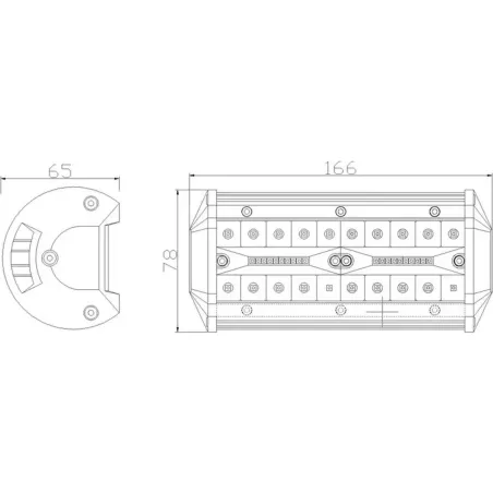 LED Panel 40 X LED Kmr11