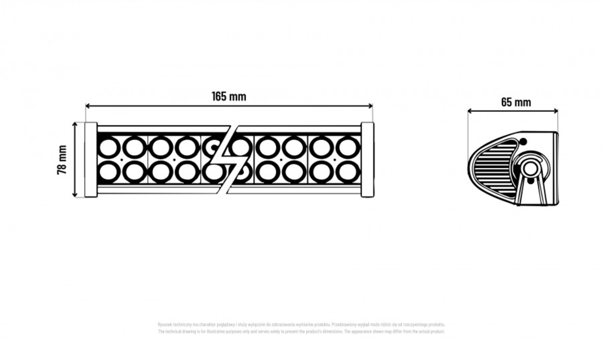 LED Panel 12 X LED Flood Kmr4