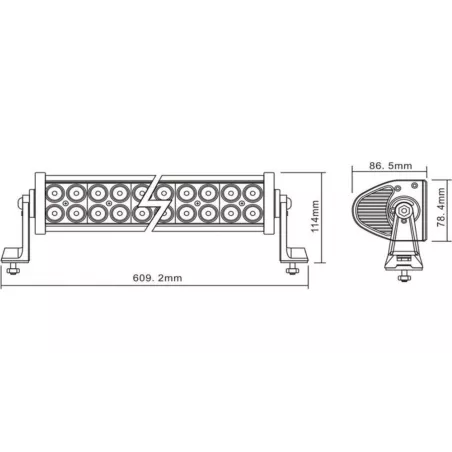 LED Panel 40 X LED Kmr3