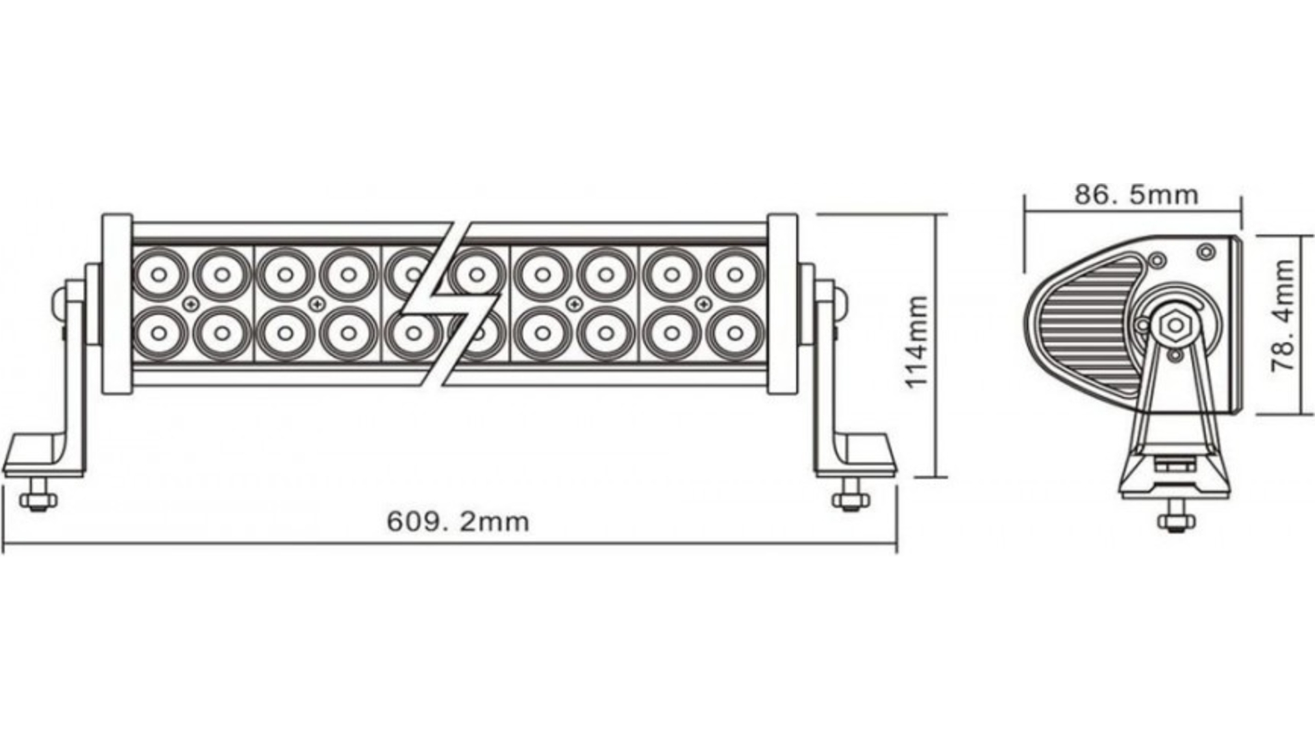 Lampa / Panel Ledowy 40 X LED Kmr3