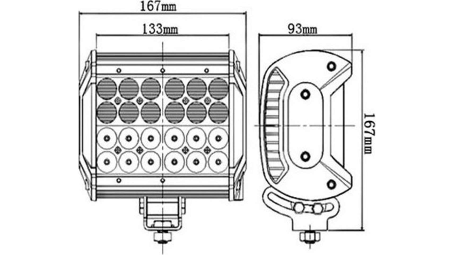 СВЕТОДИОДНАЯ ПАНЕЛЬ 24 X LED Quad Kmr5