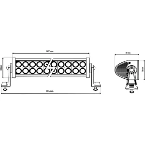 Panneau LED Bezel-less Avec Bande LED Et Connecteur Dt Kmr13