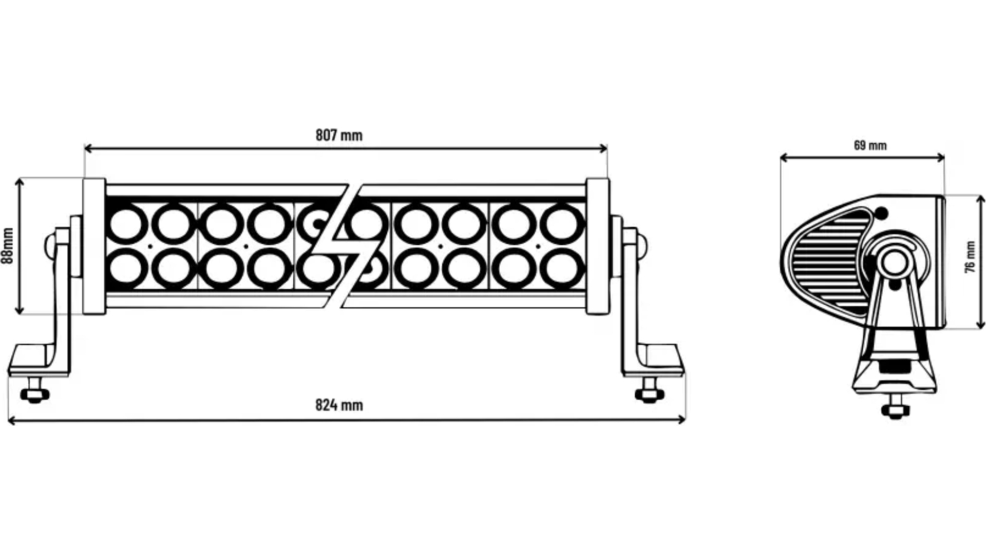 LED Panel Bezel-less LED Strip With Dt Connector Kmr13