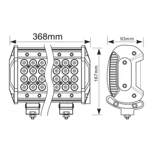 LED Panel 60 X LED Quad Kmr5