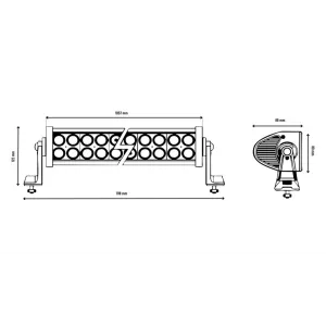 LED Panel 80 X LED Kmr1