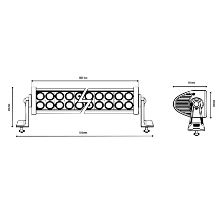 Panel LED 80 X LED Kmr1