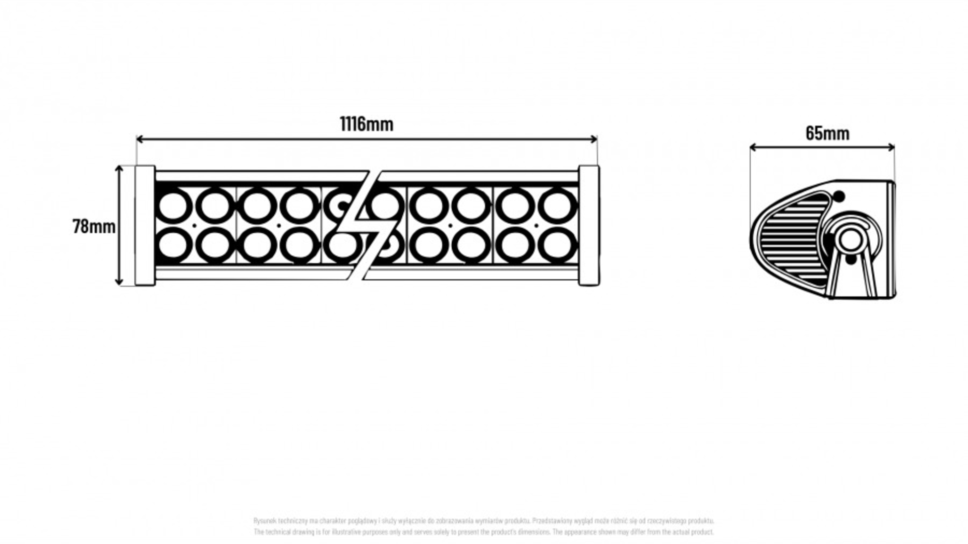 LED Panel 96 X LED Kmr4