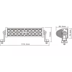 Panneau LED 80 X LED Kmr3