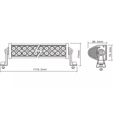 LED Panel 80 X LED Kmr3