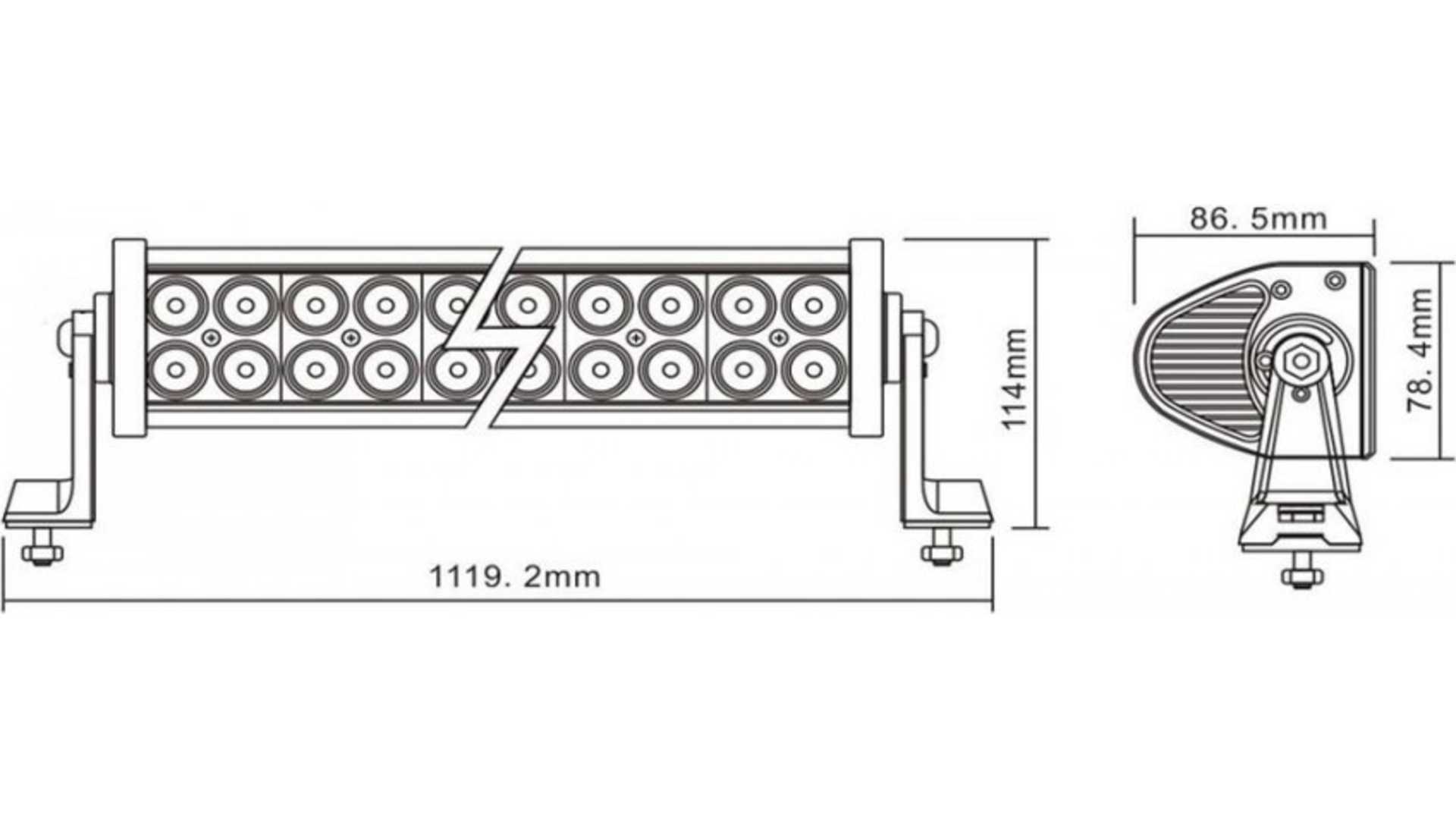LED Panel 80 X LED Kmr3