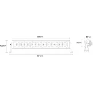 LED Panel 40 X LED Curved Kmr2