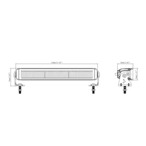 Driving Lamp LED + Position LED Strip Kmr12