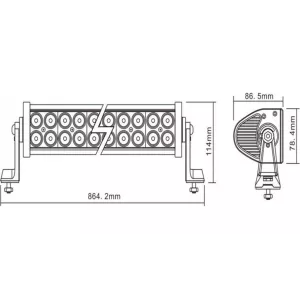 LED Panel 60 X LED Kmr3