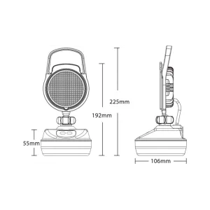 LED Work Lamp Magnet And Battery
