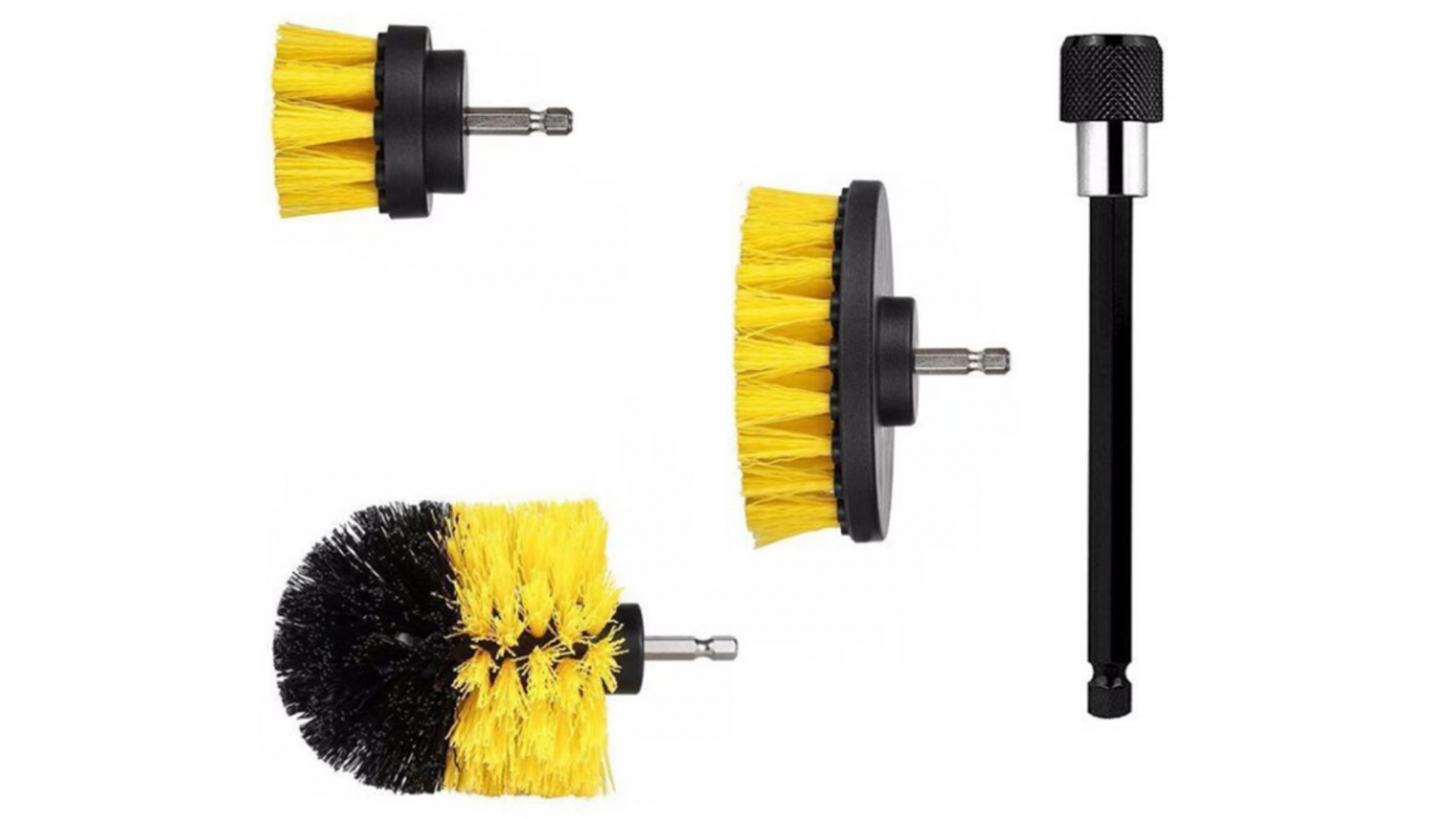 Kit de Brosses de Nettoyage 4 Pcs