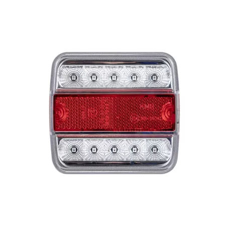 Kit de Feux LED Magnétiques Avec Câble de 7,5m (Blanc-rouge)