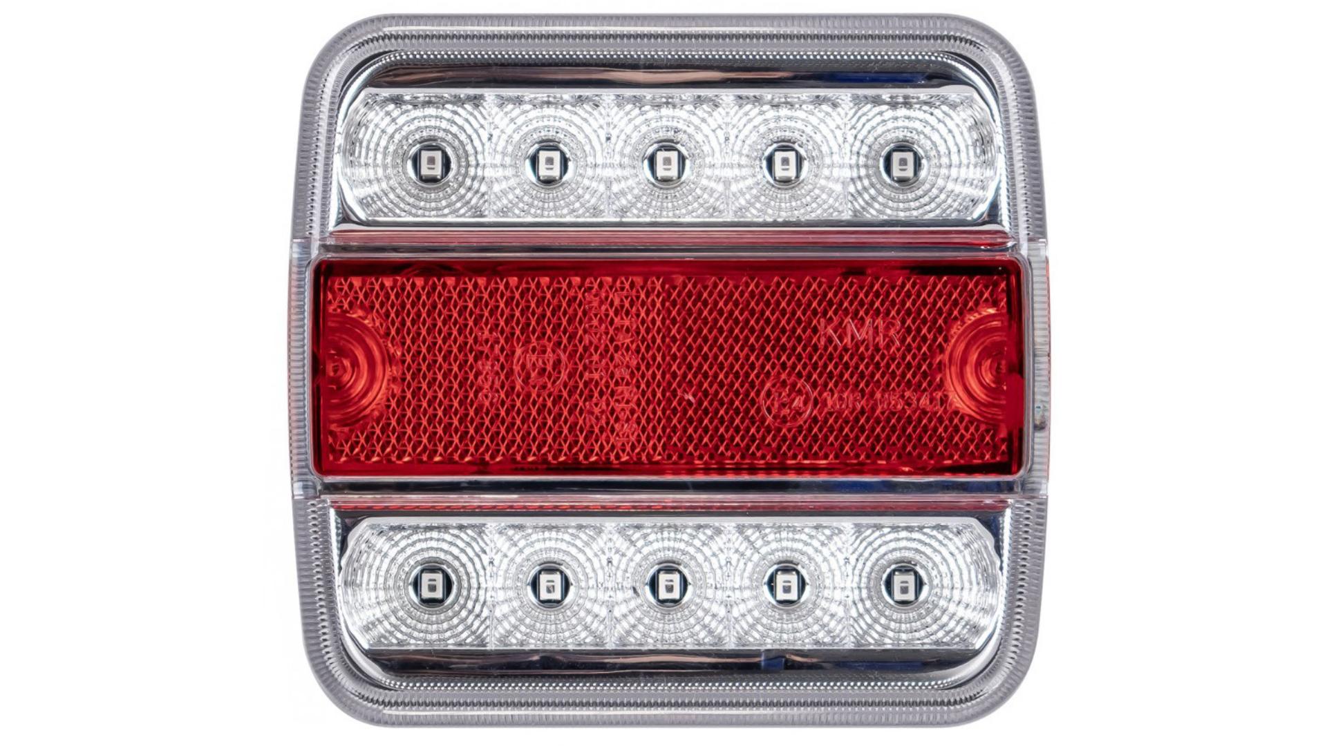 Magnetischer LED-Leuchtensatz Mit 7,5m Kabel (Weiss-Rot)
