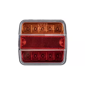 Juego de Pilotos LED Magnéticos con Cable de 7,5m (Naranja-rojo)