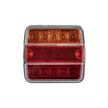 Magnetischer LED-Leuchtensatz Mit 7,5m Kabel (Orange-Rot)