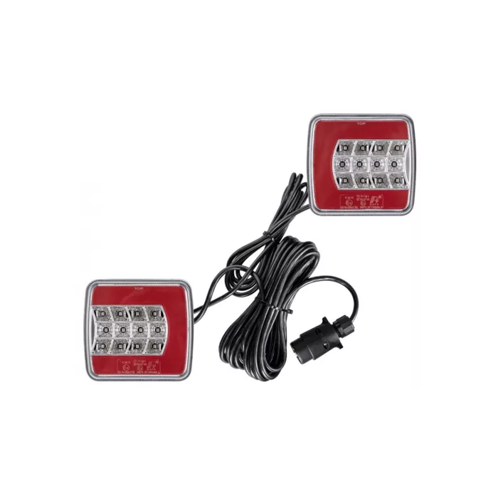 Kit de Feux LED 25 Magnétiques Avec Câble de 7,5m