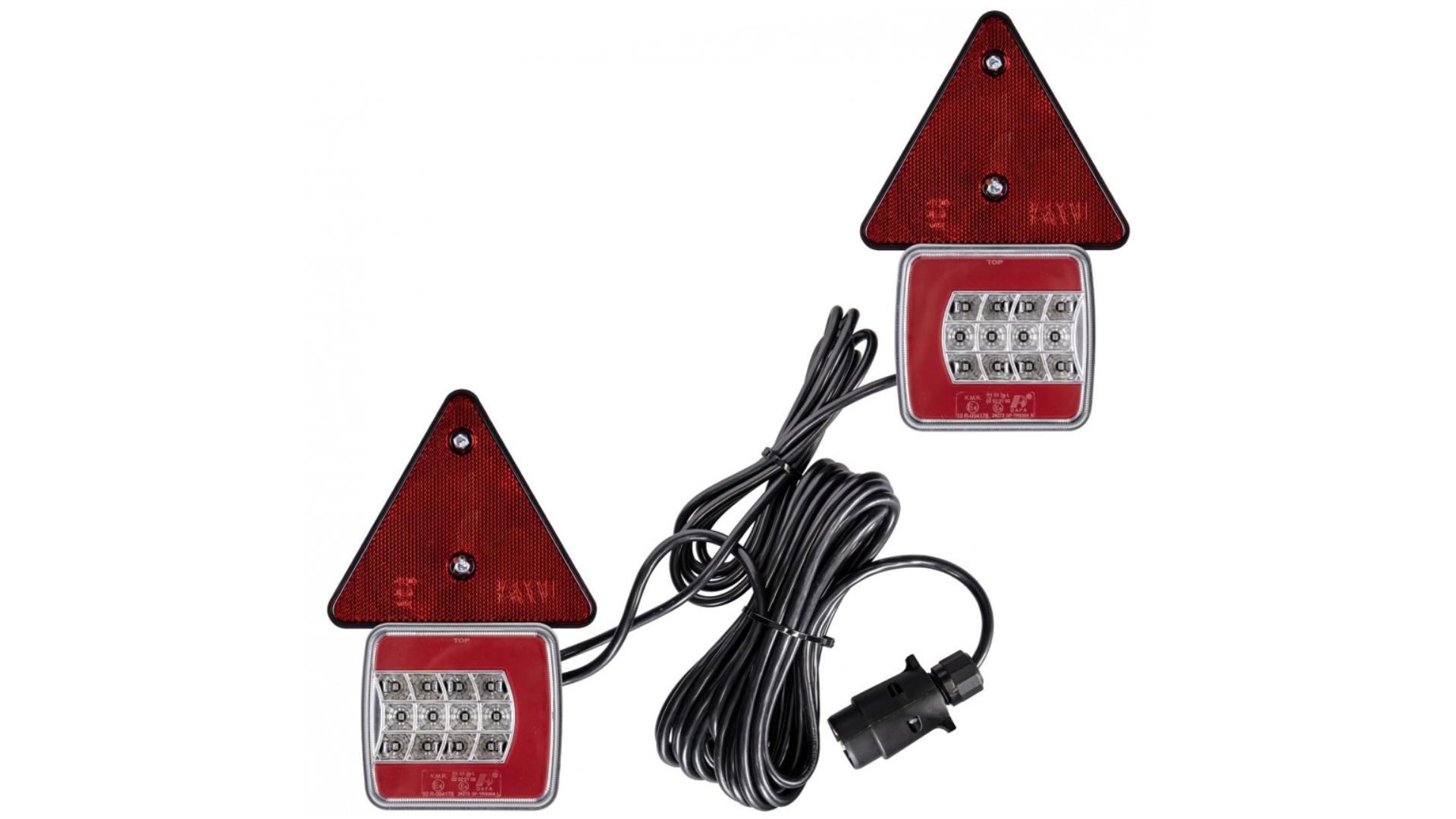LED 25 Lamp Set Magnet, Triangle With 7.5m Cable