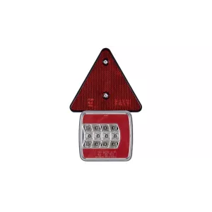 LED 25 Lamp Set Magnet, Triangle With 7.5m Cable