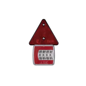 Zestaw Lamp LED 25 Magnes, Trójkąt z Przewodem 7,5m