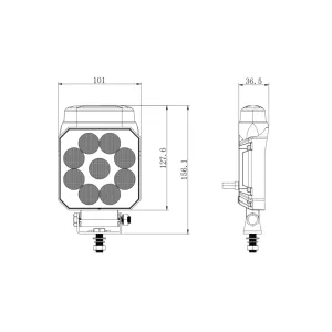 Reverse Lamp + Strobe R23 R65