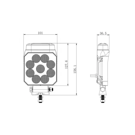 Reverse Lamp + Strobe R23 R65