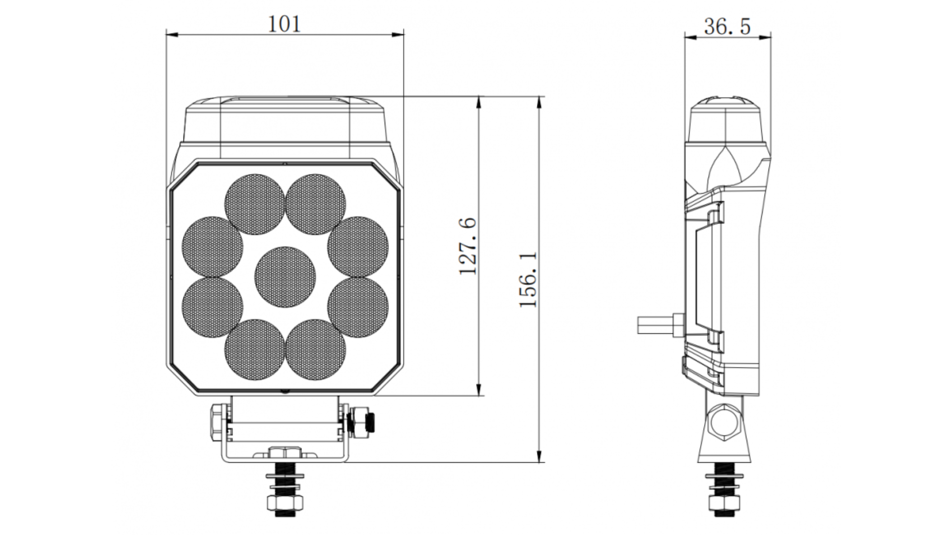 Reverse Lamp + Strobe R23 R65