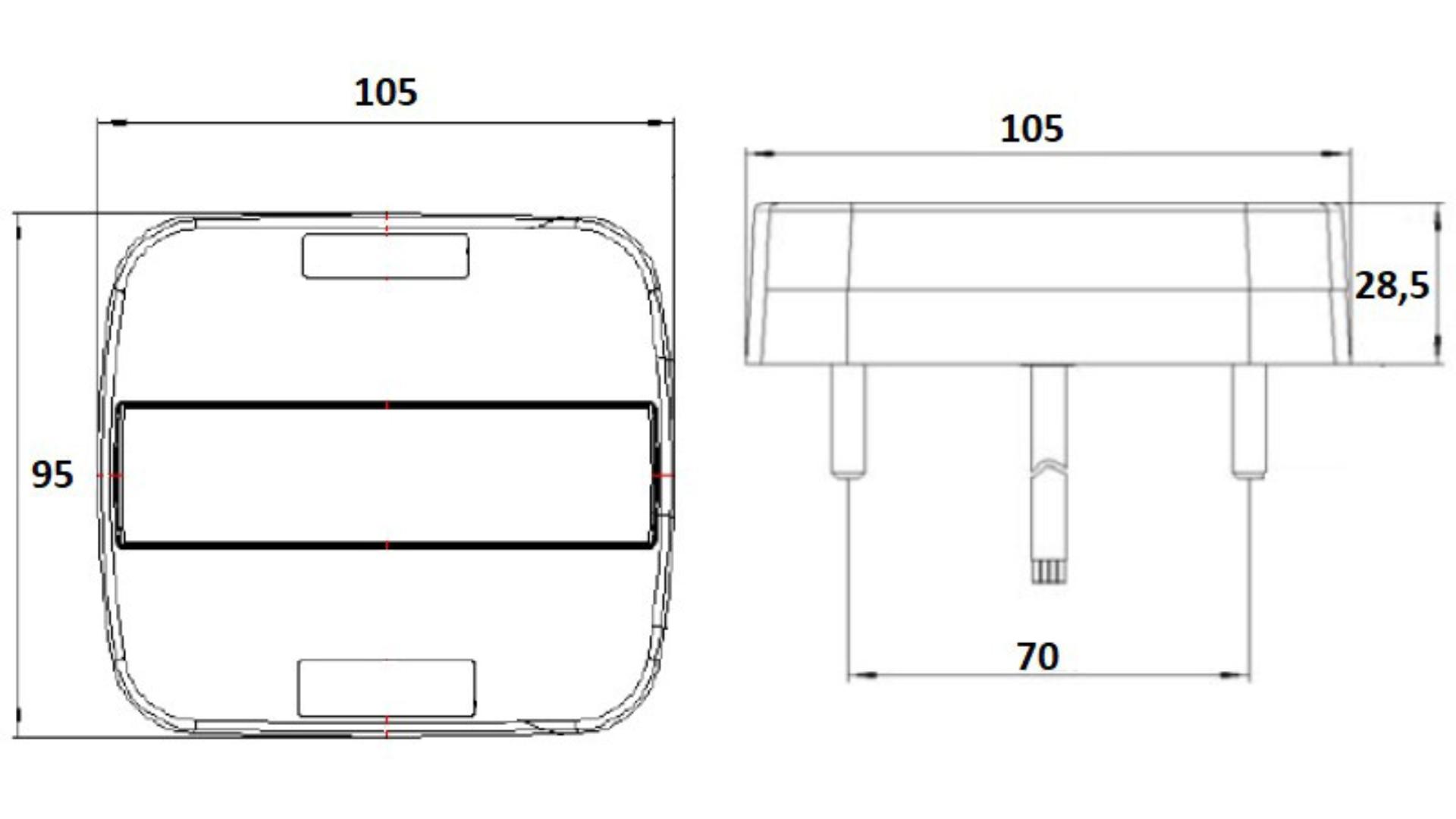 Tail Lamp 20 X LED 12 / 24V