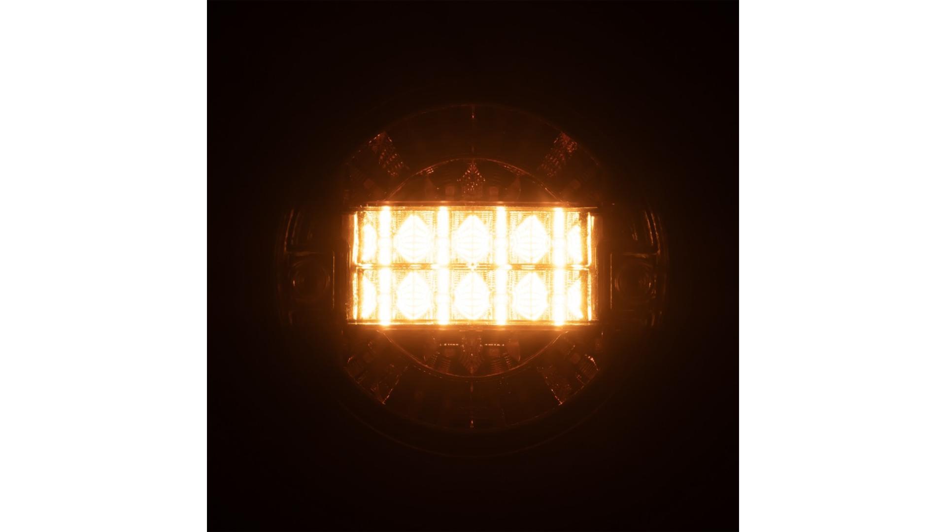 Rückleuchte LED 9-33V Rund