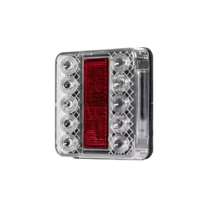 ЗАДНИЙ ФОНАРЬ 14 X LED 12V (БЕЛЫЙ)