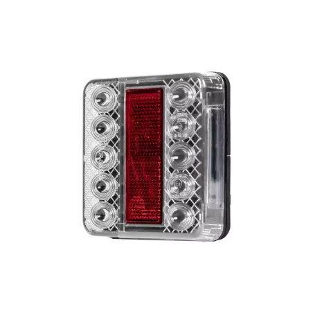 Piloto Trasero 14 X LED 12V (Blanco)