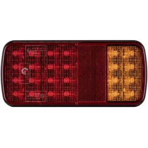 Rückleuchte LED 3-Segment 12 / 24V