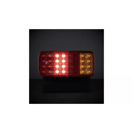 Rückleuchte LED 3-Segment 12 / 24V