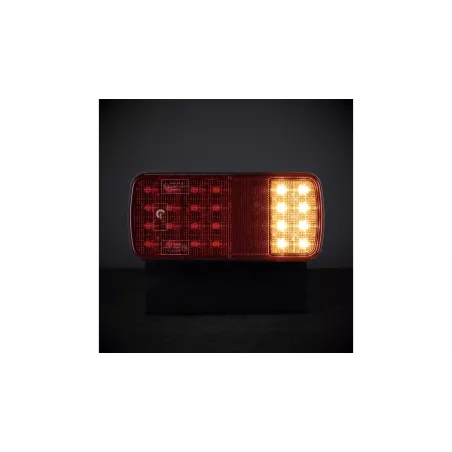 Rückleuchte LED 3-Segment 12 / 24V