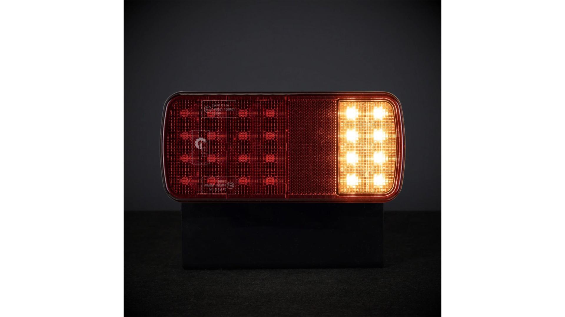 Piloto Trasero LED 3 Segmentos 12 / 24V