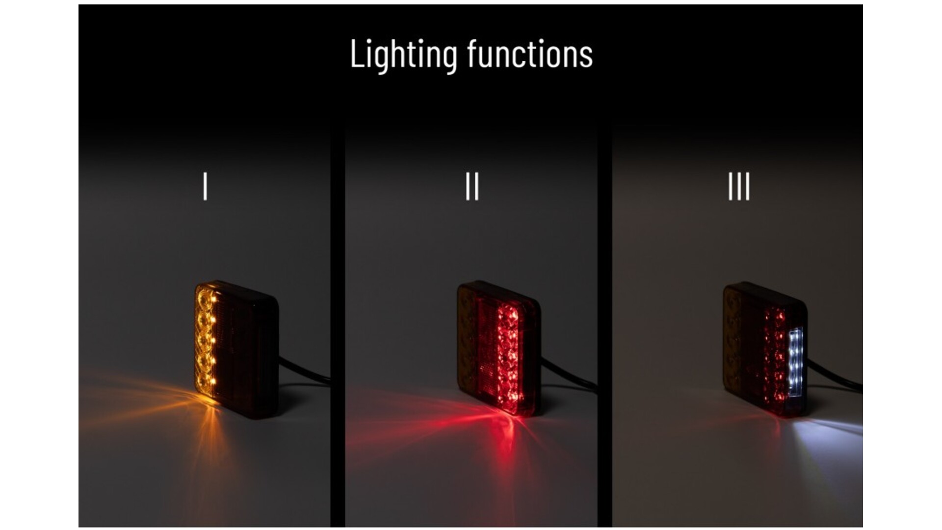 ЗАДНИЙ ФОНАРЬ 14 X LED 12V
