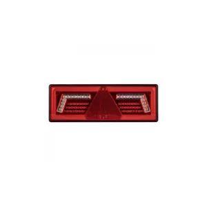 LAMPA ZESPOLONA TYLNA KMR1 96 x LED 12/24V Z TRÓJKĄTEM LEWA