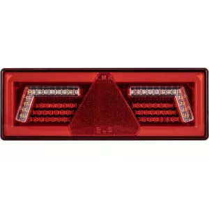 Piloto Trasero Kmr1 96 X LED 12 / 24V con Triángulo Dch