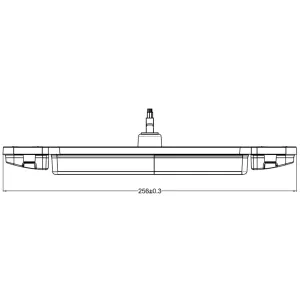 Rückleuchte LED 5-Funktion 12 / 24V