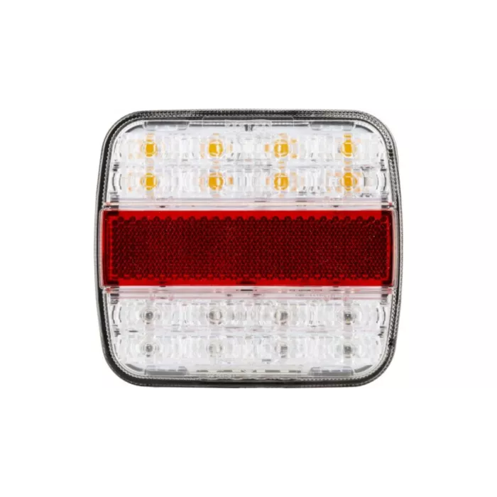 Piloto Trasero LED 12 / 24V (Blanco)