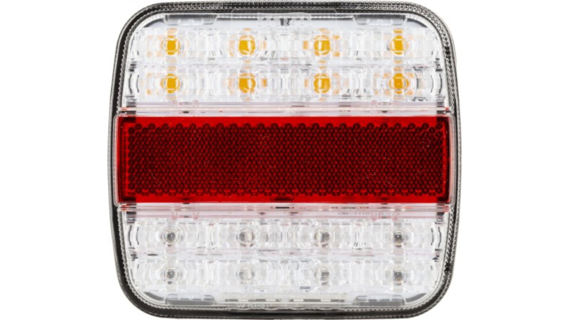 Piloto Trasero LED 12 / 24V (Blanco)