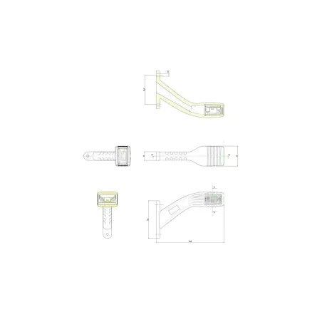Luz de Gálibo 6 X LED Izq