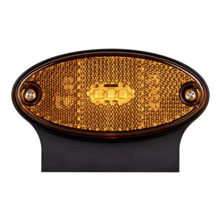Luz de Gálibo LED 12 / 24V Kmr2 con Soporte (Amarillo)