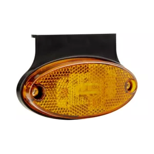 Marker Lamp LED 12 / 24V Kmr2 With Bracket (Yellow)