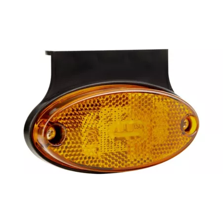 Luz de Gálibo LED 12 / 24V Kmr2 con Soporte (Amarillo)