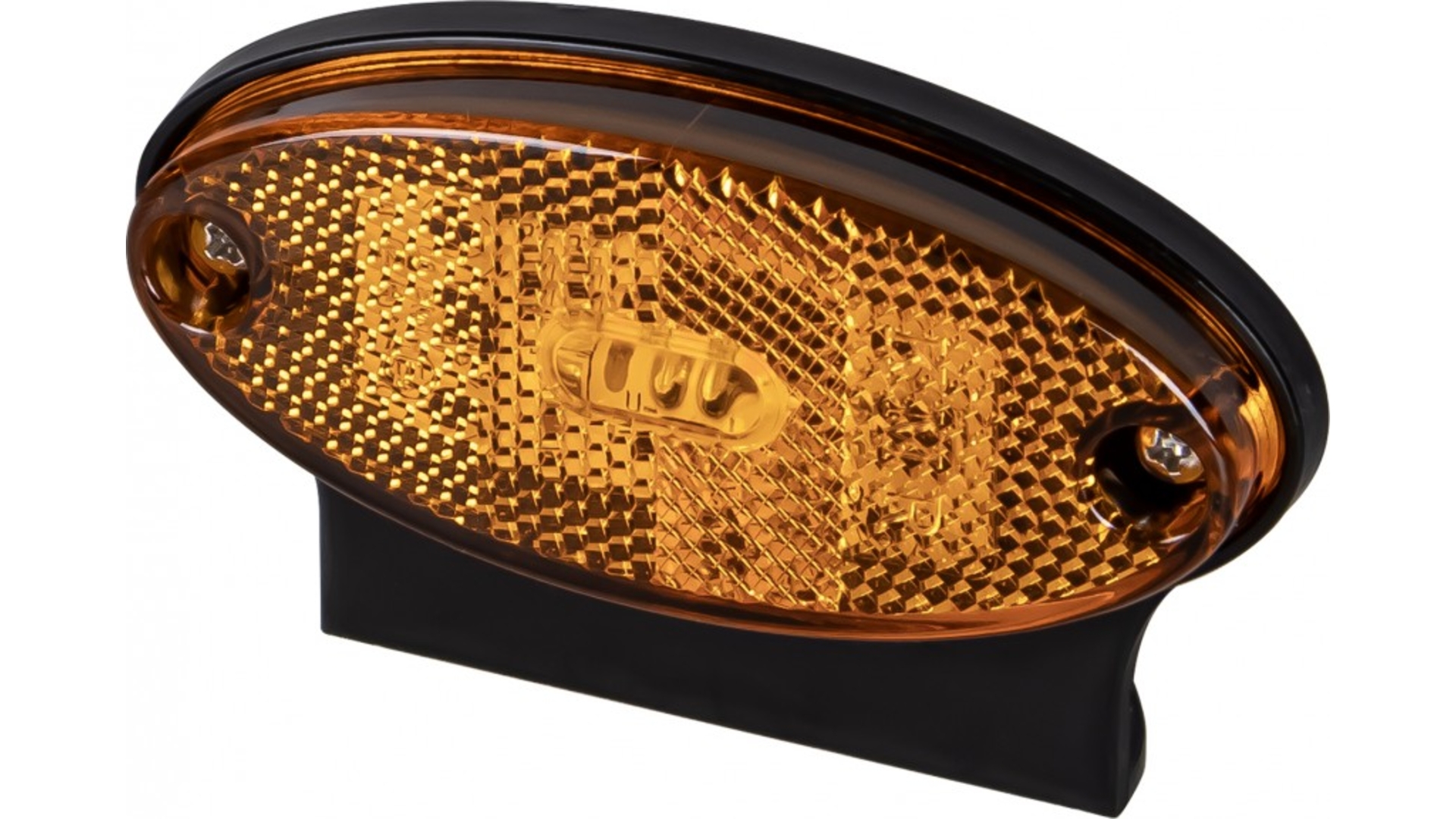 Feu de Gabarit LED 12 / 24V Kmr2 Avec Support (Jaune)